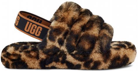 Ugg Klapki dziecięce Fluff Yeah Slide 1123640 , Bruin, Dames
