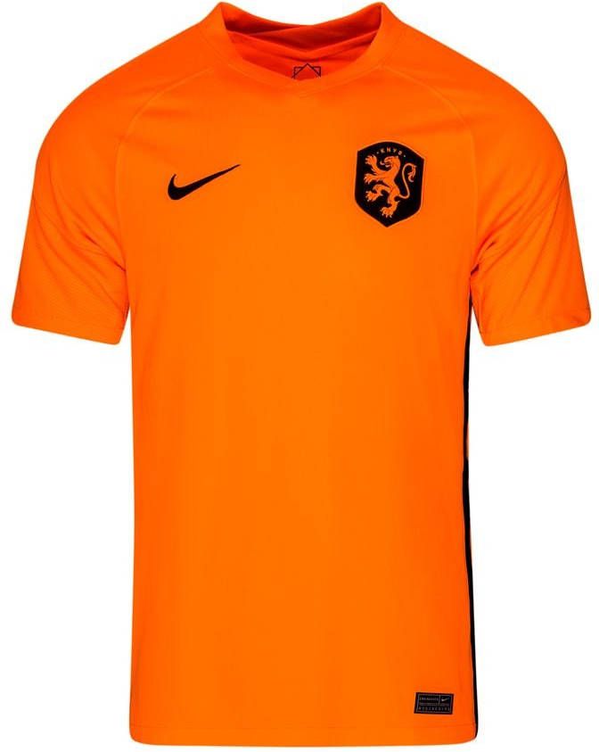 Nike Kids Nederland Stadium Thuis Nike Dri FIT voetbalshirt voor kids Oranje
