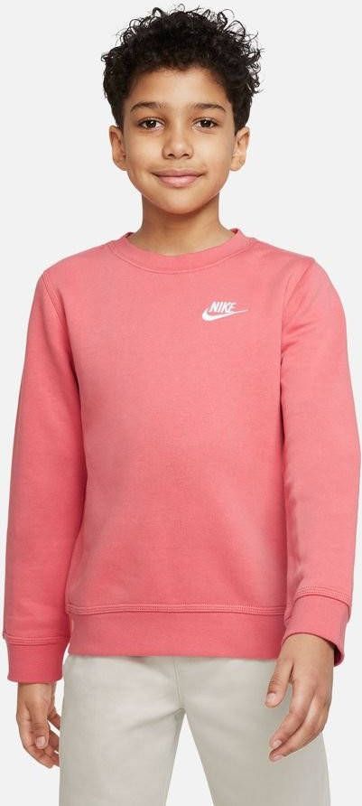 Nike Sportswear Club Sweatshirt voor jongens Roze