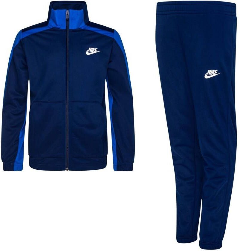 Nike Trainingspak NSW Poly Blauw/Blauw/Wit Kinderen