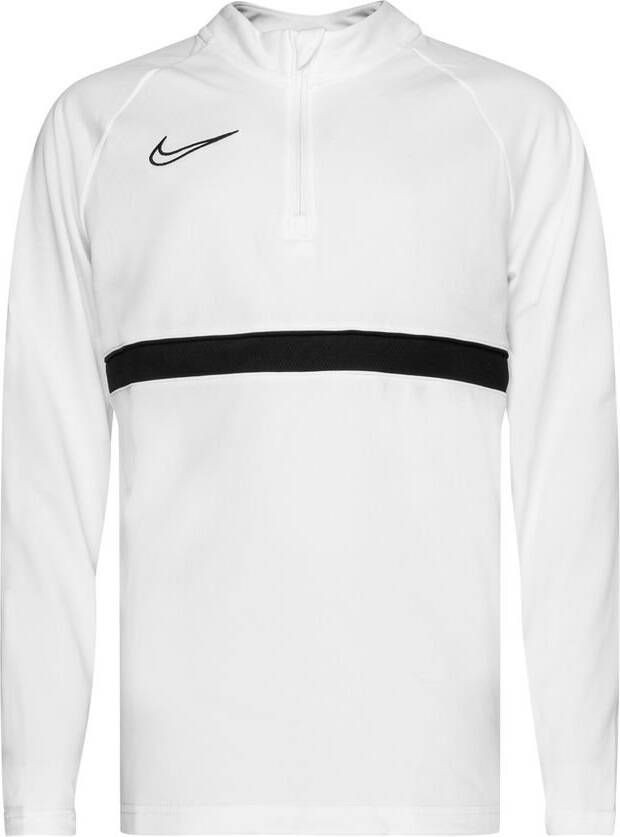 Nike Academy 1/4 Zip Drill Training Top Junior White/Black/Black/Black Kind