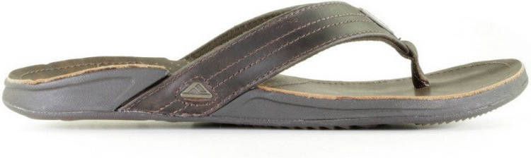 Reef J Bay III Slipper Donkerbruin/Middenbruin