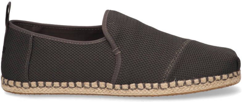 TOMS Espadrilles Espadrille Deconstructed Alpargata Rope Grijs