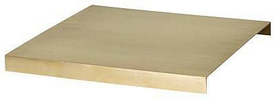 ferm LIVING Tray Box bloempotuitbreiding van messing voor binnen 26 x 26 cm