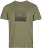 O'Neill T shirt met printopdruk olijfgroen online kopen