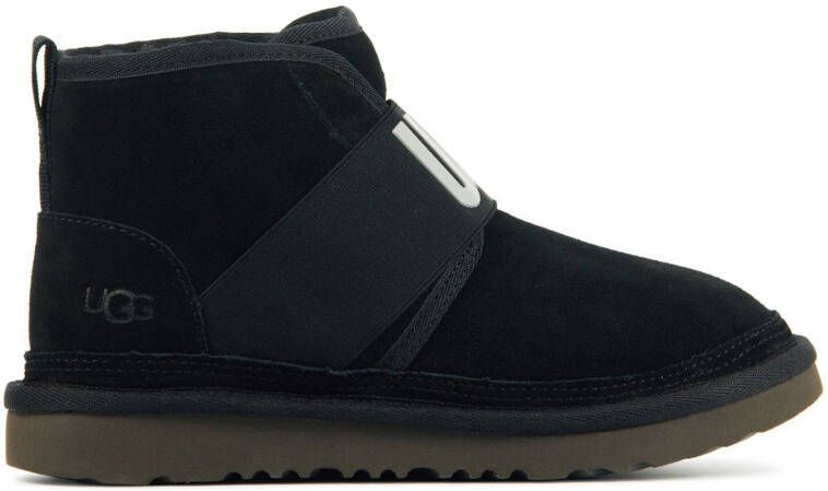 UGG Neumel II Graphic suède enkelboots zwart