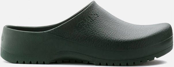 Birkenstock Super Birki instappers groen Pu