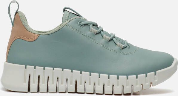 ECCO Gruuv W Sneakers groen Leer