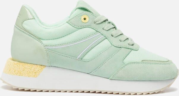 Mexx Jazzy sneakers groen Suede